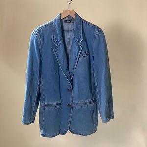 Vintage Liz wear denim blazer